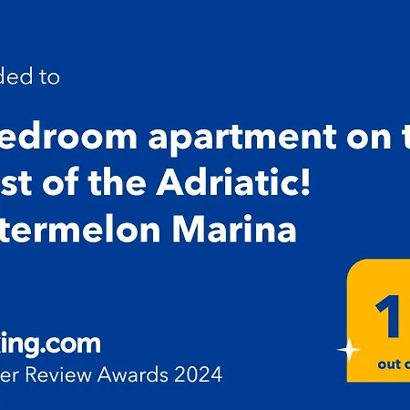 2 Bedroom On The Coast Of The Adriatic! Watermelon *